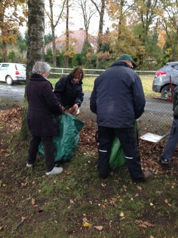 Platz- und Huettenreinigung Herbst 2017